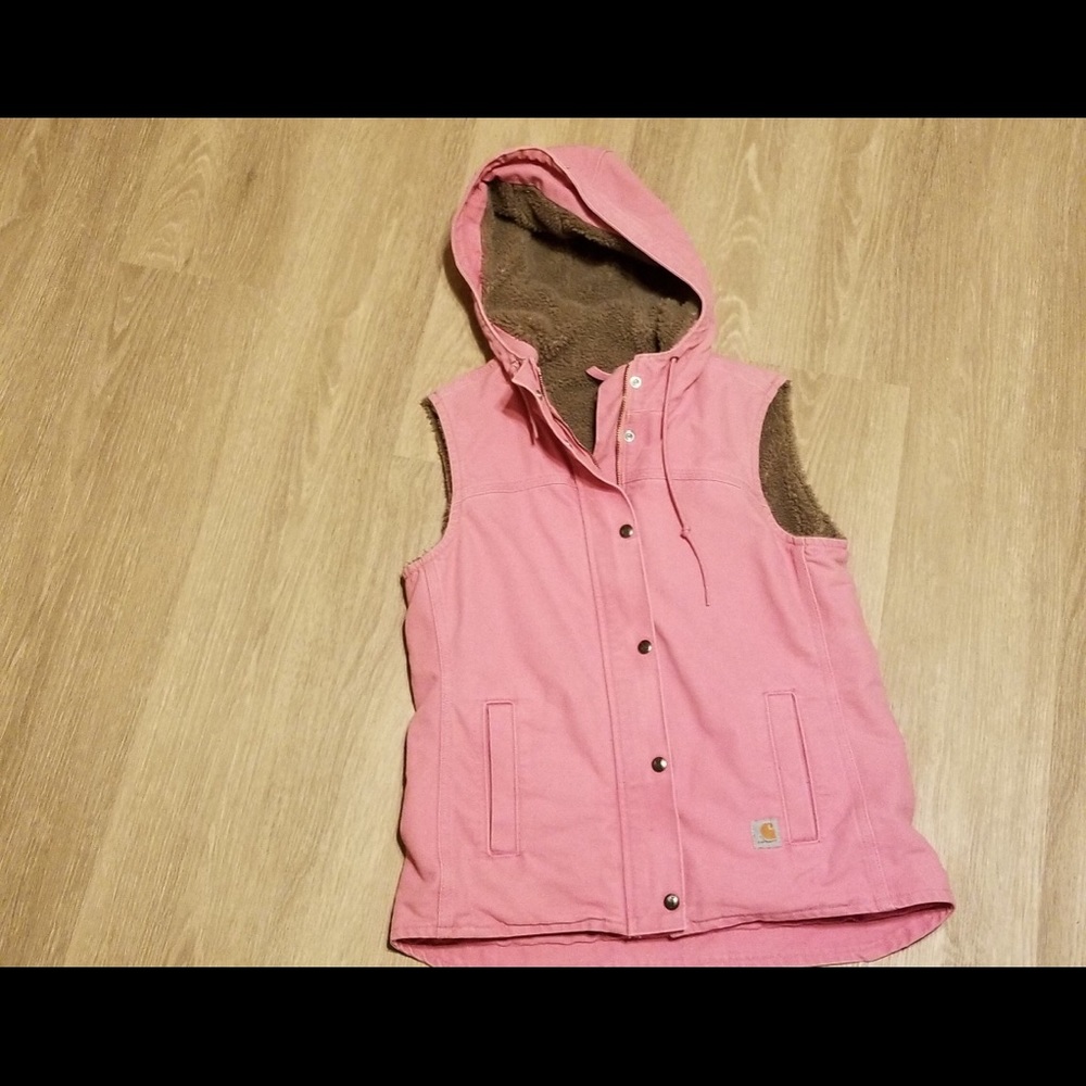 Pink Carhartt vest